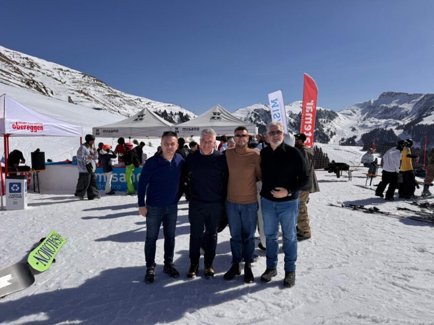 Misano Adriatico porta un angolo di mare sulle nevi di Obereggen: oggi il beach party a 2.000 metri d’altezza