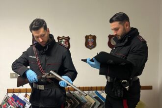 Forlì, carabinieri denunciano 42enne per detenzione illegale e alterazione di arma comune da sparo.