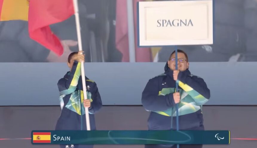Un riccionese protagonista alla cerimonia inaugurale dei Giochi Paralimpici Invernali Milano-Cortina 2026: Alessandro Romano tra i “Placard Bearer” all’Arena di Verona