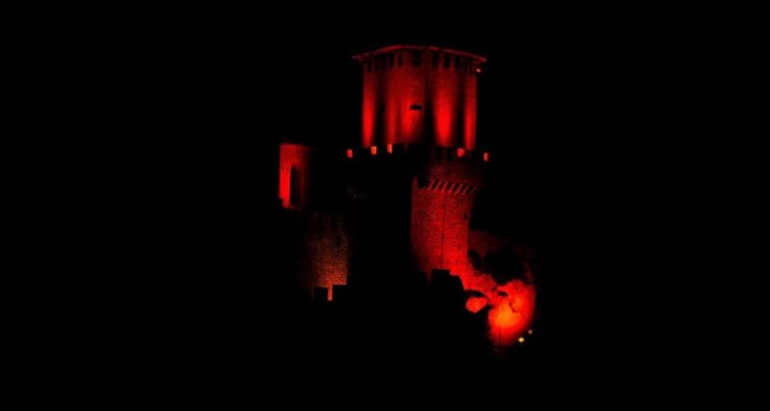 San Marino. Luci rosse sul Titano per la Giornata internazionale della Donna: il valore del lavoro contro ogni abuso