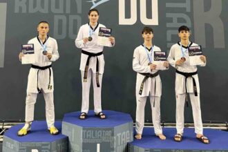 Taekwondo San Marino. Giovagnoli campione italiano Junior C.N. 2026 ad Anzio (RM) e Slovenia Open Taekwondo 2026