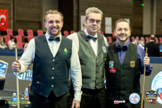 San Marino, storico bronzo agli Europei di biliardo: Alfredo Torre Rossini sul podio in Turchia
