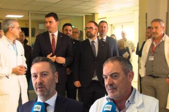 La Reggenza in visita istituzionale all’Ospedale di Stato