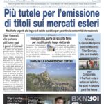 San Marino. La prima pagina de LA SERENISSIMA