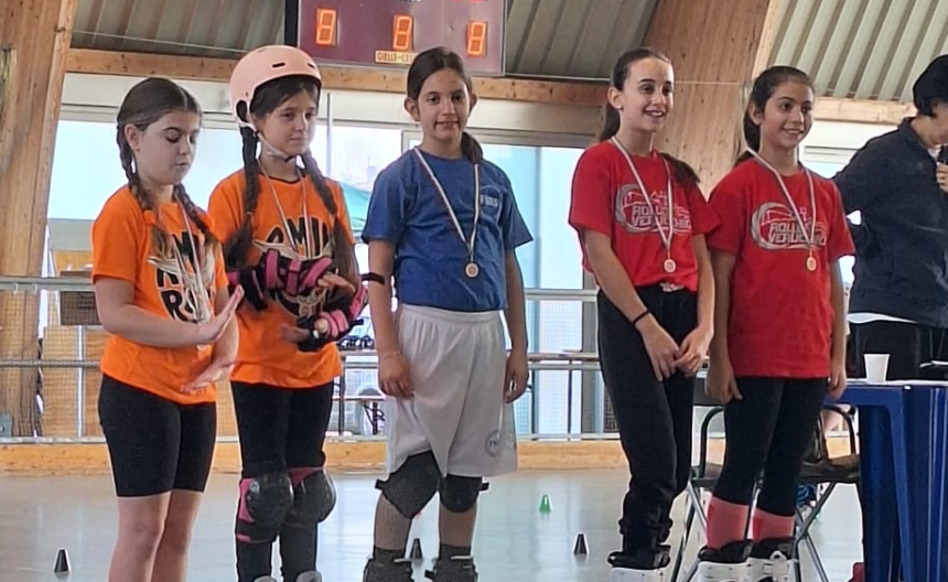 San Marino, sport. Viserba, i giovani pattinatori del Titano brillano in pista: Giada Parmeggiani conquista l’argento