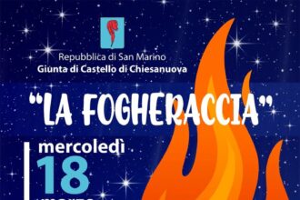 San Marino, a Chiesanuova, il 18 marzo torna la tradizionale Fogheraccia: serata di festa e musica al Lavatoio