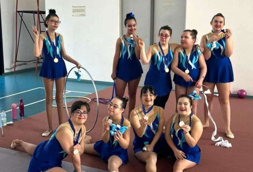 San Marino, pioggia di medaglie al Campionato di Ginnastica Ritmica Special Olympics