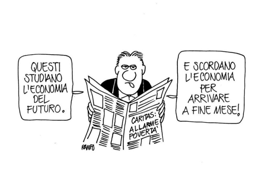 Ranfo tra economia del futuro e allarme povertà