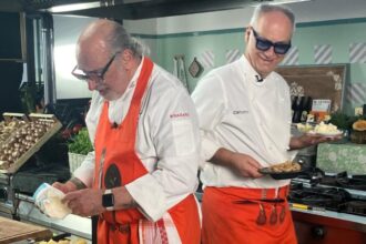 Oggi il debutto su San Marino RTV di “Attenti a quei due”: risate, cucina e spesa consapevole con gli chef Luotto e Leoni