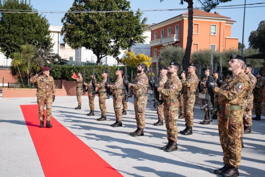 Pesaro, il Capo di Stato Maggiore Masiello in visita al 28° Reggimento “Pavia”