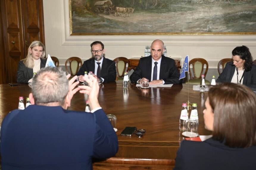 Segretario Generale del Consiglio d’Europa Alain Berset a San Marino, colloquio con Luca Beccari e riconoscimento dell’impegno sui diritti umani