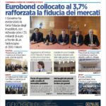 San Marino. La prima pagina de La RepubblicaSM