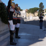 25 aprile, Sergio Mattarella rende omaggio ai caduti e celebra la Liberazione a San Severino Marche
