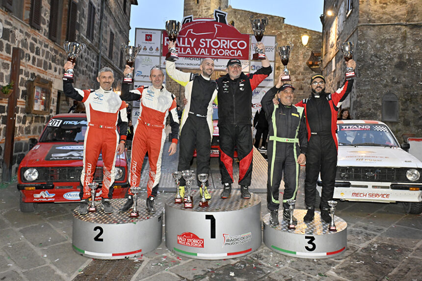 San Marino – Pelliccioni-Ercolani vincono il rally storico della Val d’Orcia