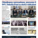 San Marino. La prima pagina de La RepubblicaSM