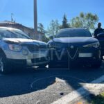Scontro tra due auto a Valdragone: 79enne trasportata in ospedale, disagi al traffico