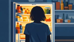 Spuntino di mezzanotte, perchè evitarlo (soprattutto sotto stress): l’impatto su intestino e microbiota