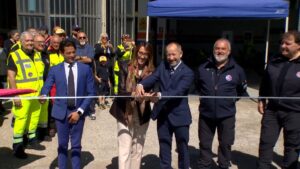 Nuova sede a Murata per i volontari della Protezione Civile. Taglio del nastro con la Reggenza