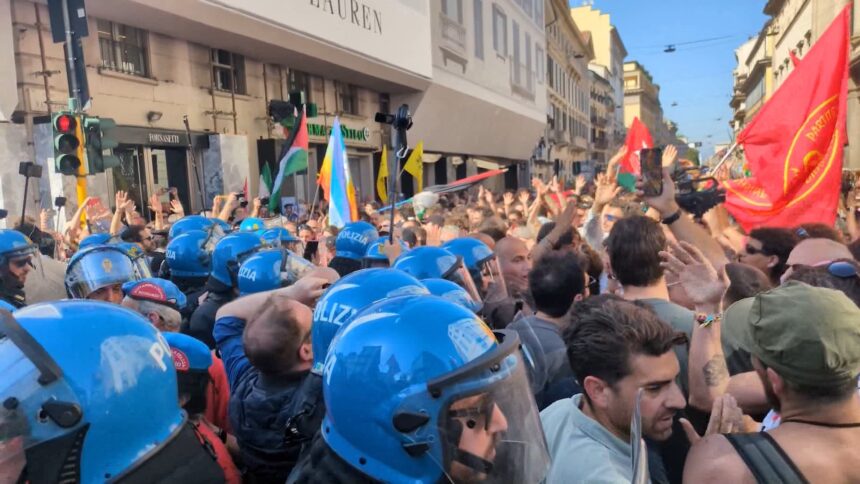 Liberazione ad alta tensione: coppia ferita a Roma, scontri e polemiche nei cortei