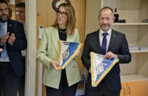 Visita istituzionale degli Ecc.mi Capitani Reggenti Alice Mina e Vladimiro Selva all’Associazione Radioamatori della Repubblica di San Marino