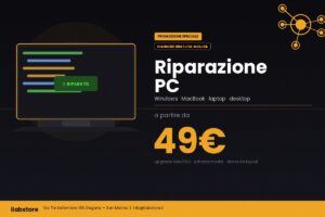 Il PC è lento o non si avvia più? iLabStore lo ripara da 49€
