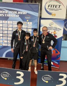 San Marino – Tennistavolo: Juvenes RSM sul podio nazionale, bronzo Under 15 ai Campionati Italiani