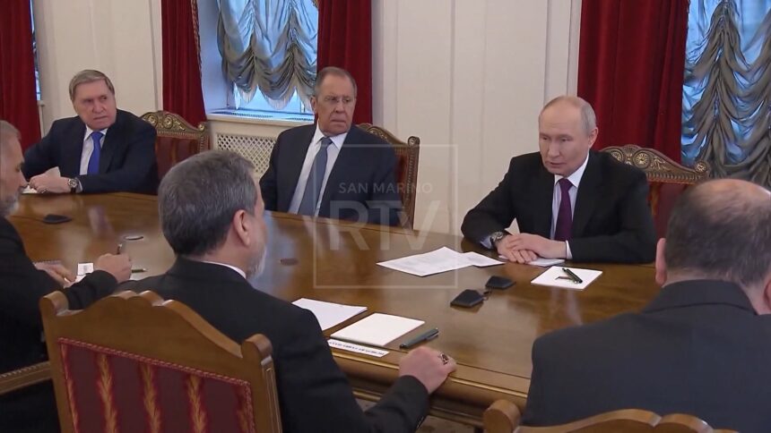 Medio Oriente, ministro esteri Iran vede Putin a San Pietroburgo