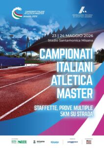 Misano torna protagonista dell’atletica: il 23 e 24 maggio i Campionati Italiani Master