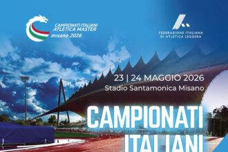 Misano torna protagonista dell’atletica: il 23 e 24 maggio i Campionati Italiani Master