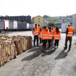 Gli studenti a scuola di riciclo dentro la Cartiera Ciacci