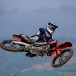 Motocross, a Fermo, il poertacolori del Moto Club San Marino Bryan Michelotti trionfa nella MX2 al regionale Marche