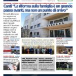 San Marino. La prima pagina de La RepubblicaSM