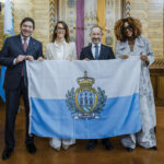 San Marino, udienza dai Capitani Reggenti dell’artista Senhit