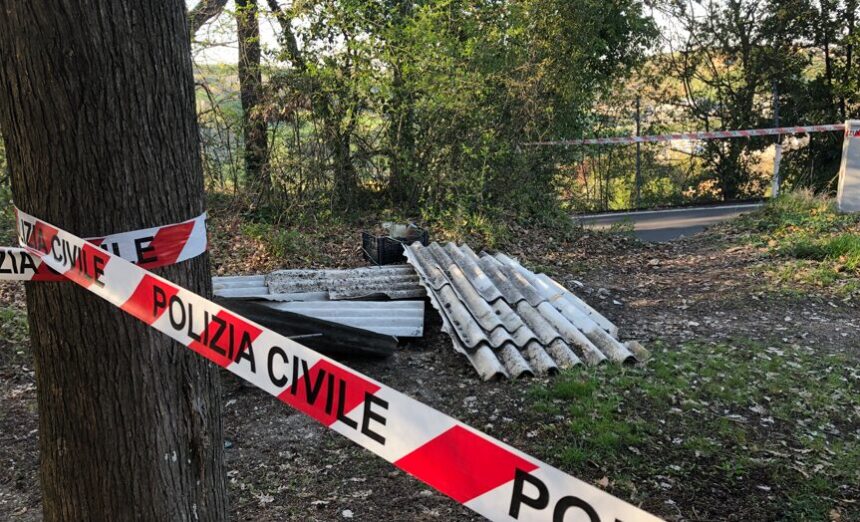 Discarica abusiva di eternit a Cailungo. Residenti preoccupati