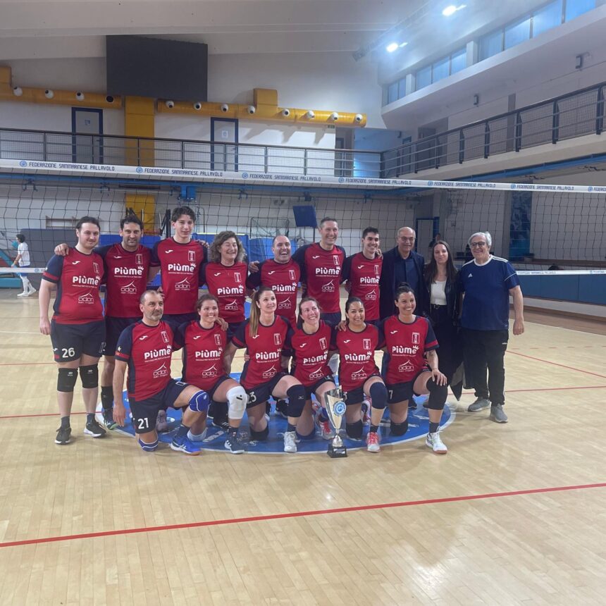 San Marino, volley: Serravalle si conferma campione e vince il terzo torneo amatoriale misto