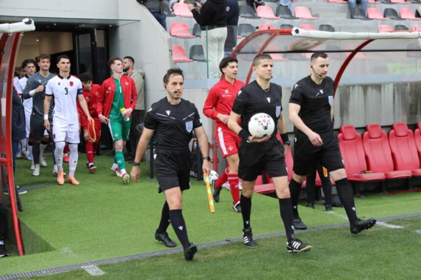 Gli arbitri sammarinesi Beltrano e Pasi protagonisti nelle Qualificazioni agli Europei U-19 in Albania