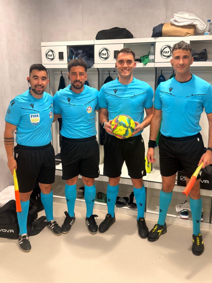 San Marino – Arbitri: Delvecchio a Viareggio per EURO U20 Beach Soccer, una quaterna
