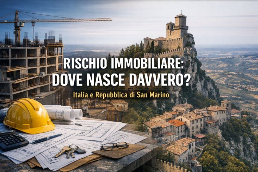 DOVE VA L’IMMOBILIARE. Rischio Immobiliare: dove nasce davvero (Italia e Repubblica di San Marino)
