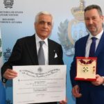 San Marino. Conferito il grado di Commendatore dell’Ordine Equestre di Sant’Agata a Nicola Barone