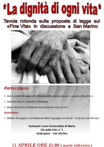 San Marino – Tavola Rotonda sul Fine Vita al Santuario di Valdragone