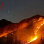 Grosso incendio sull’Appennino tra Emilia e Toscana: 40 ettari in fiamme