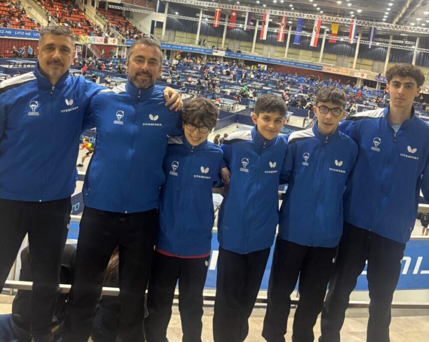 San Marino – Tennistavolo, Youth Championships a Linz. Giornata Rosa a Salsomaggiore