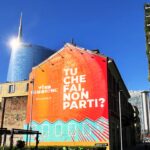 Riccione si promuove a Milano con un maxi murale