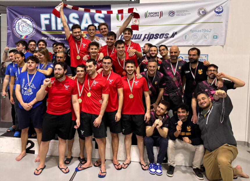 Hockey subacqueo, il Multieventi di San Marino palcoscenico del titolo italiano per la Just Apnea