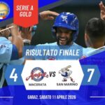 San Marino – Doppietta perfetta per il San Marino Baseball a Macerata