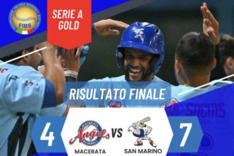 San Marino – Doppietta perfetta per il San Marino Baseball a Macerata