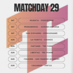 San Marino. MATCHDAY 29