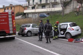 Scontro frontale ad Acquaviva tra due auto sammarinesi