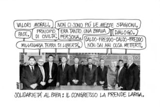 Solidarietà al Papa, un governo che parla chiaro…. Ranfo