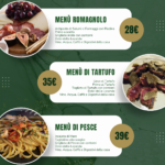 Alla Locanda de Borg arrivano i Menù De Borg: tradizione, tartufo e pesce a tavola ogni giorno